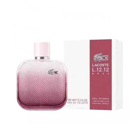 Lacoste Ladies L.12.12. Rose Eau Intense Edt 3.4 oz Fragrances