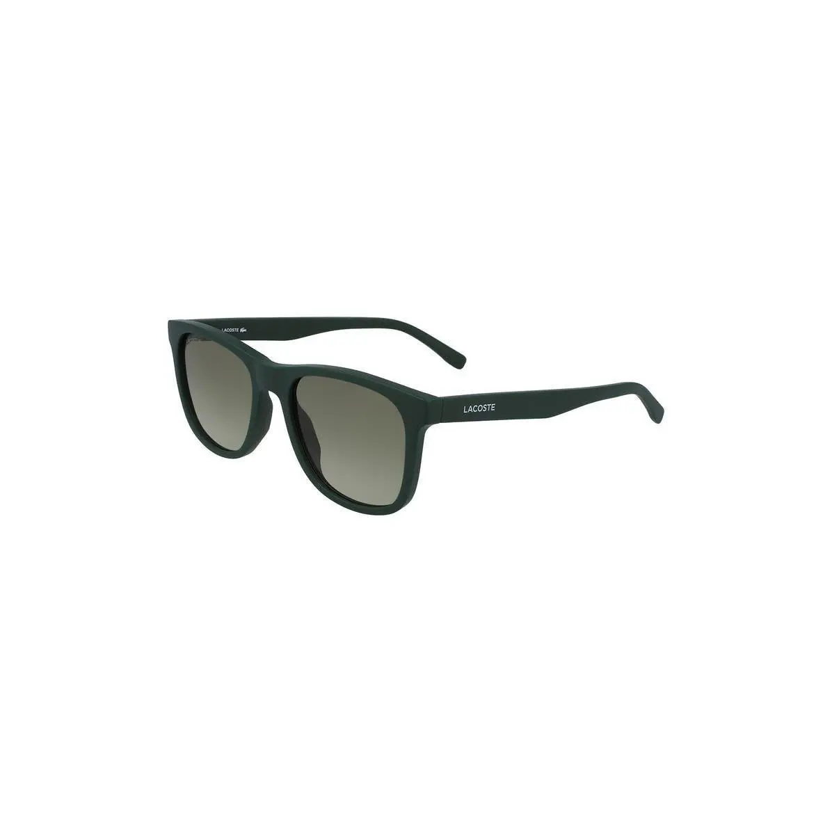 Lacoste Men 53mm Square Sunglasses Matte Green