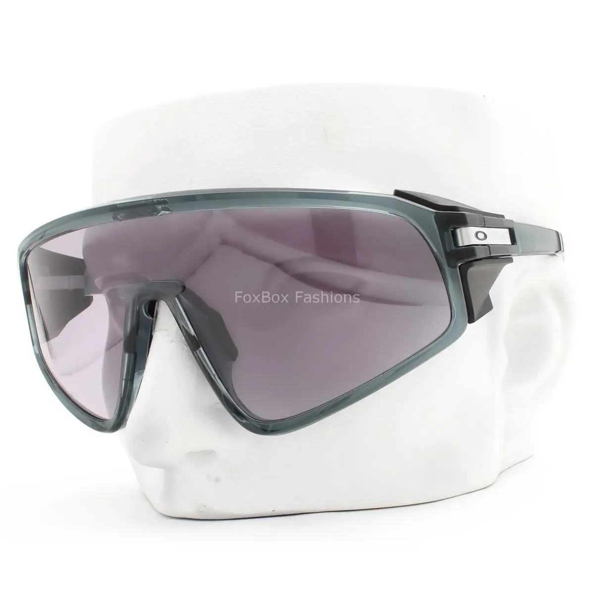 Sunglasses Latch Panel OO9404-1335 Crystal Black Frame / Prizm Slate Lens by Oakley
