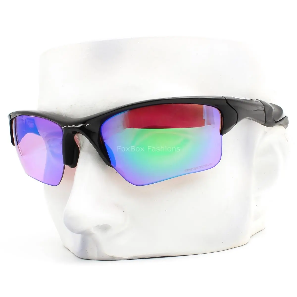 Half Jacket 2.0 XL Sunglasses OO9154-49 Shiny Black Prizm Golf W/pouch by Oakley