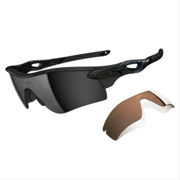 Radarlock Path Polished Black Iridium Polarized VR28 Black OO9181-12 by Oakley