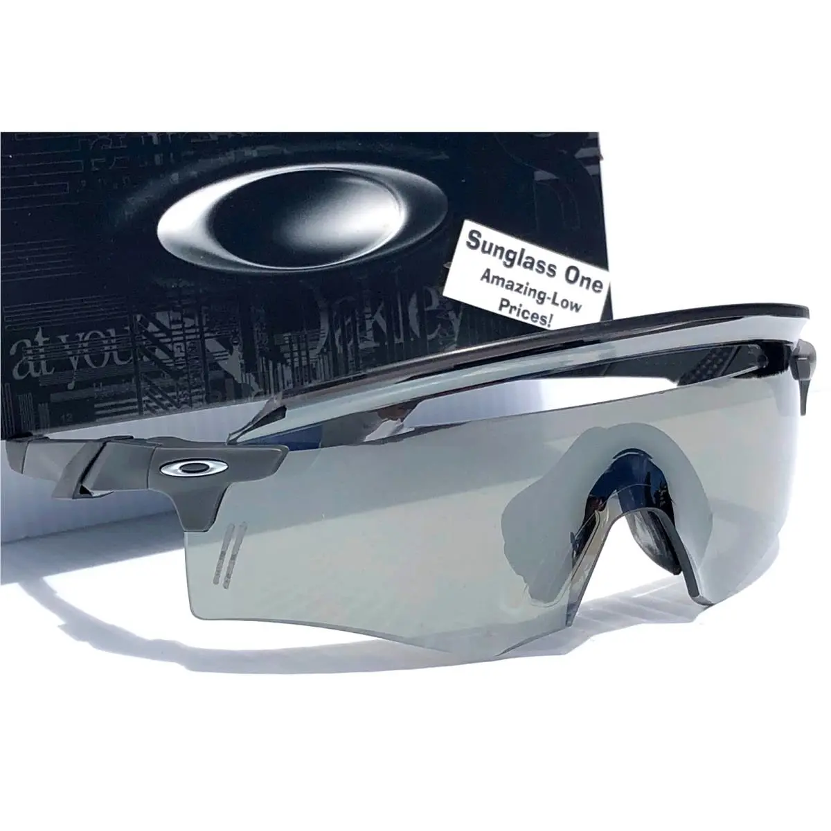 Oakley Encoder SQ Matte Carbon Prizm Black Lens Sunglass 9412-02 Baseball