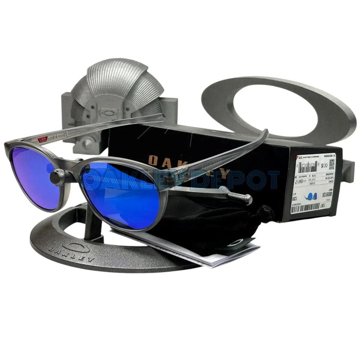 Redmace 009126 Matte Grey Ink/prizm Sapphire Sunglasses 217 by Oakley