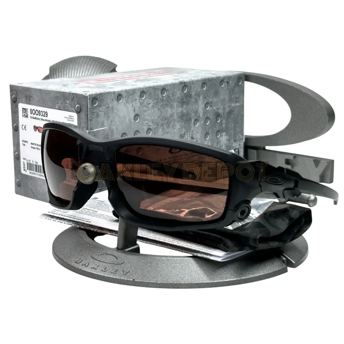 Oakley SI Ballistic Shocktube Matte Black/prizm TR22 Sunglasses - Frame: MATTE BLACK, Lens: TR22