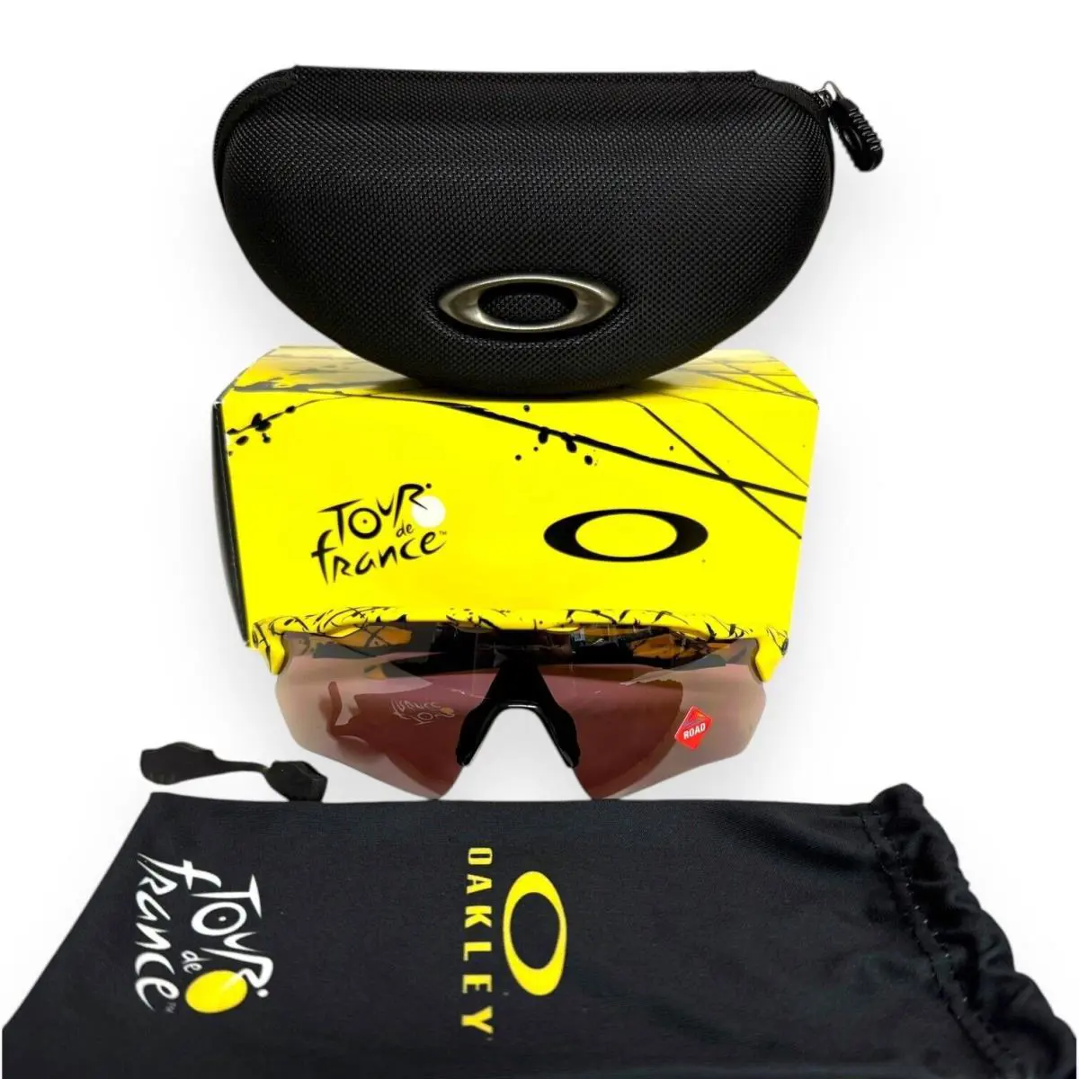 Radar EV Path Sunglasses OO9208-E838 Tdf Frame Prizm Road Black W/case by Oakley