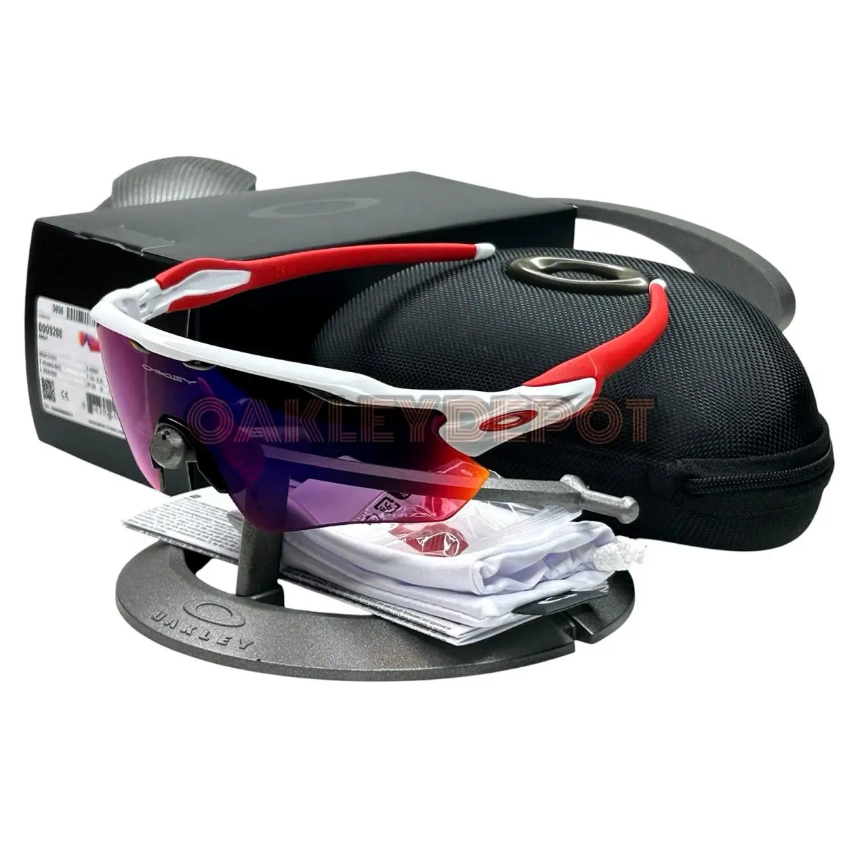 Radar EV Path 009208 Polished White/prizm Road Sunglasses by Oakley