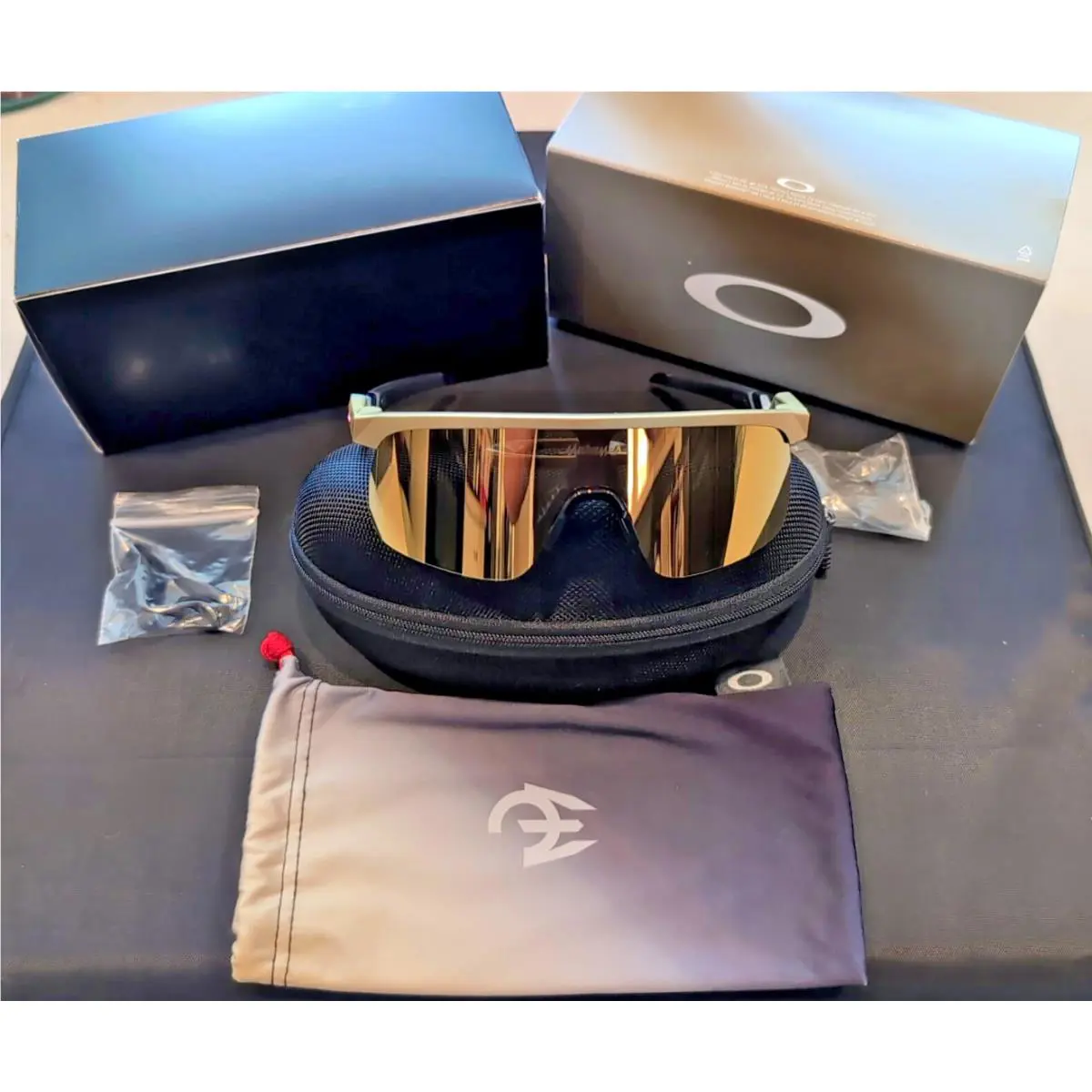 Resistor Youth Sunglasses Olympic Gold Frame Mahomes 24K NO Box by Oakley