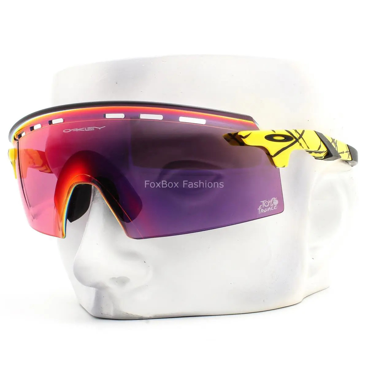 Oakley Sunglasses Encoder Tour de France Yellow Splat Prizm OO9235-0739 W/case
