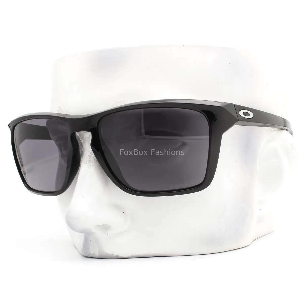 Sunglasses Sylas Polished Black Prizm Gray OO9448-0157 with Pouch by Oakley