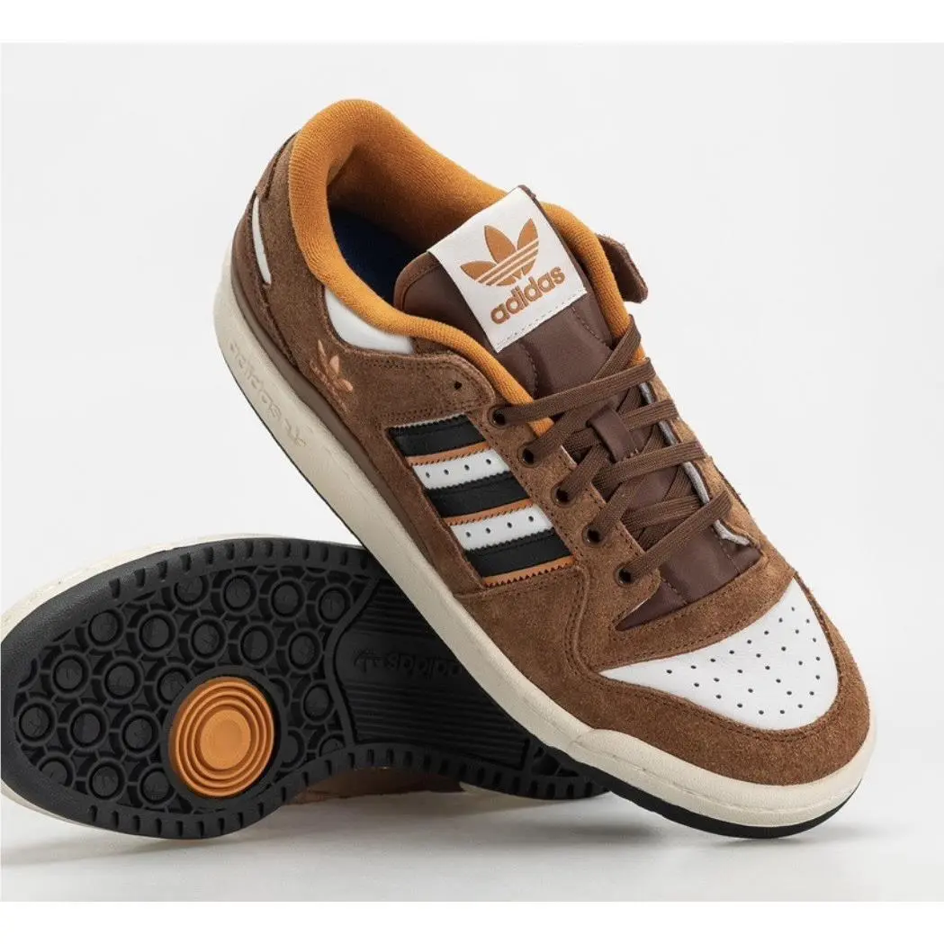 Adidas Forum 84 Low Adv Men’s Size 11.5 Casual Retro Sneaker Brown White Shoe