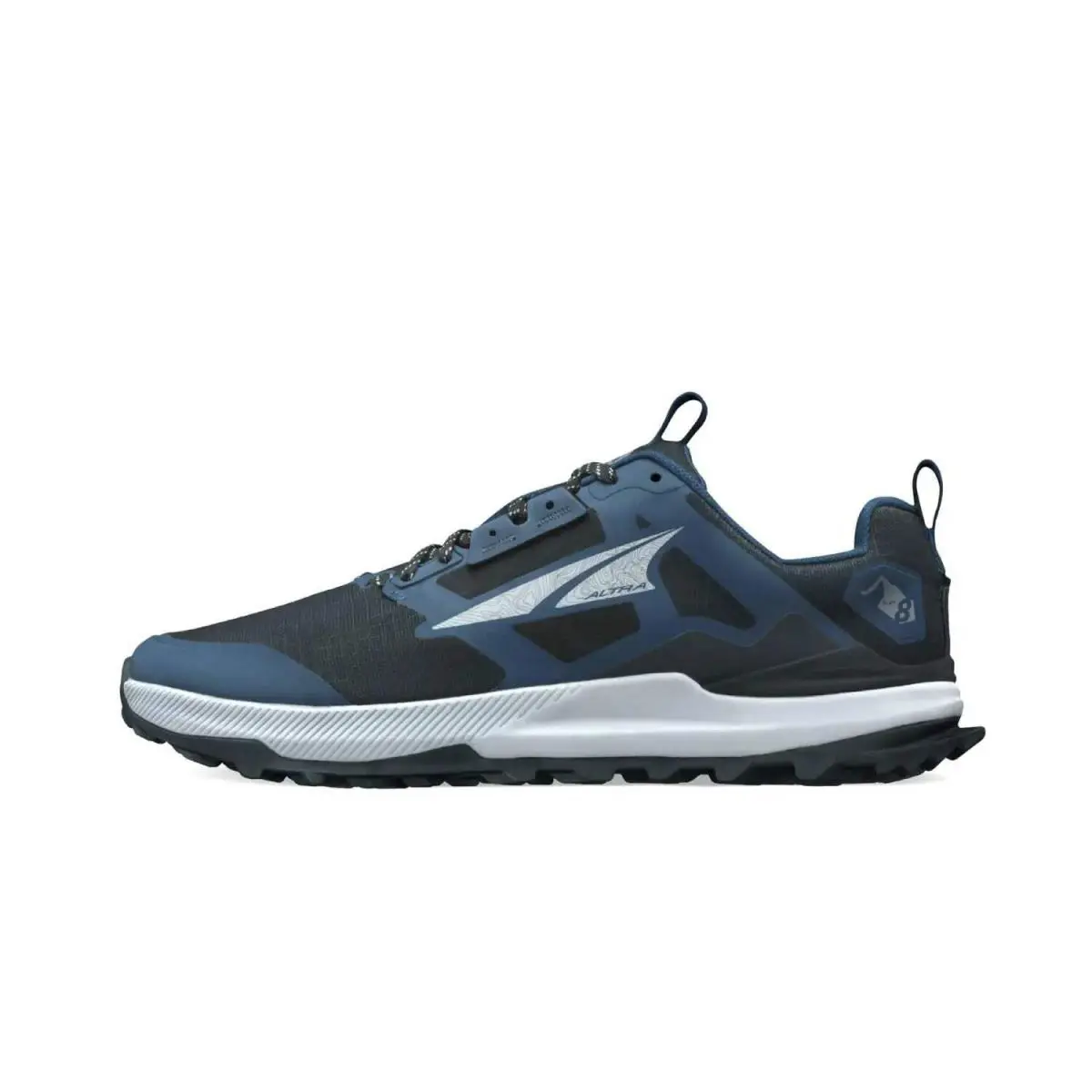 Altra Lone Peak 8 Trail Running Shoes For Men Navy/black