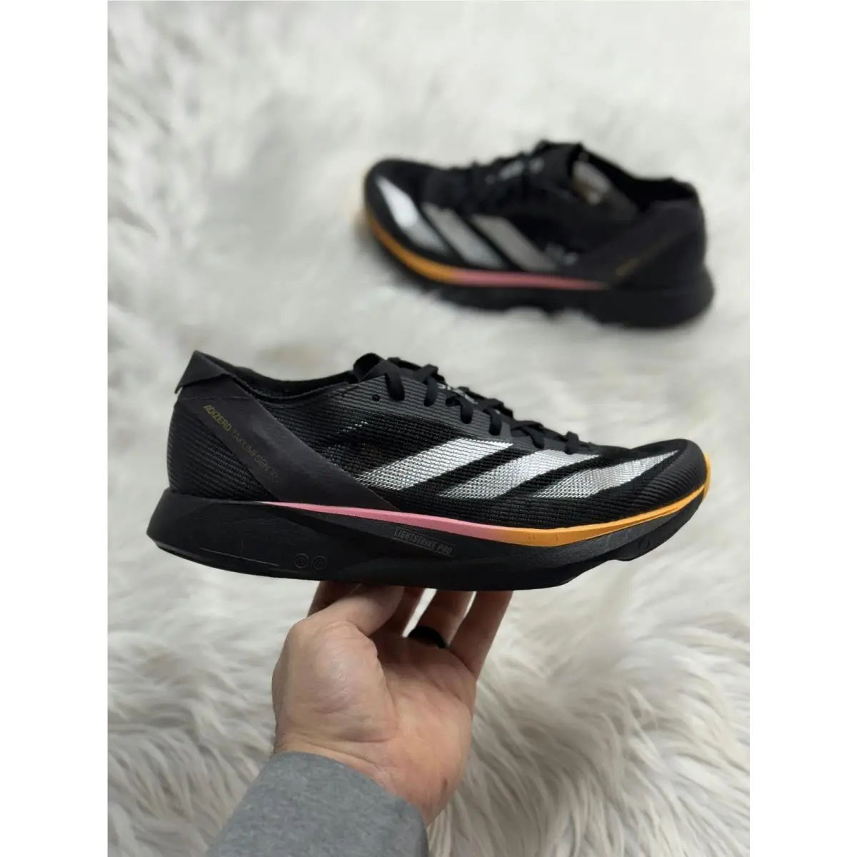 Adidas shoes - Adizero Takumi Sen 10 Black - ID2793 - Black 4
