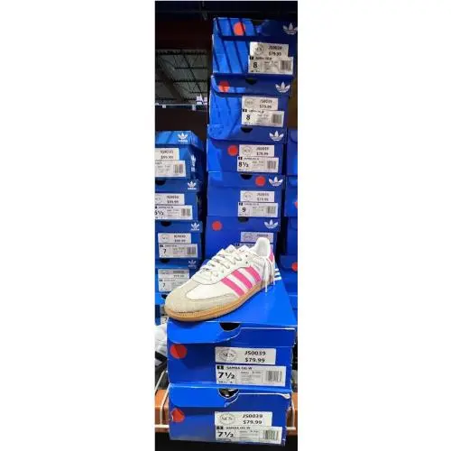Adidas shoes - Adidas Samba OG W White/Lucid Pink – JS0039 2