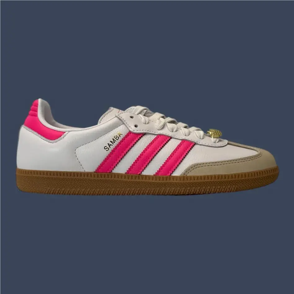 Adidas shoes - Adidas Samba OG W White/Lucid Pink – JS0039 4