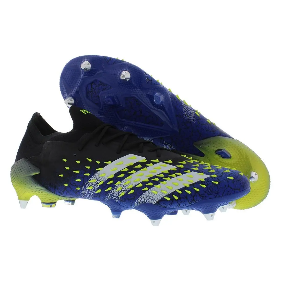 Adidas shoes - Core Black/Footwear White/Solar Yellow, Main: Multi-Colored 4