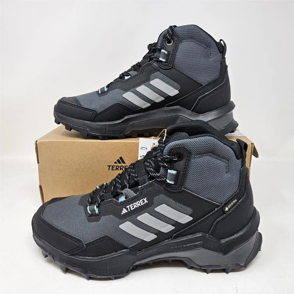 Wmns Adidas Terrex AX4 Mid Gore-tex Black Hiking Shoes / HQ1049 / Multiple Sizes