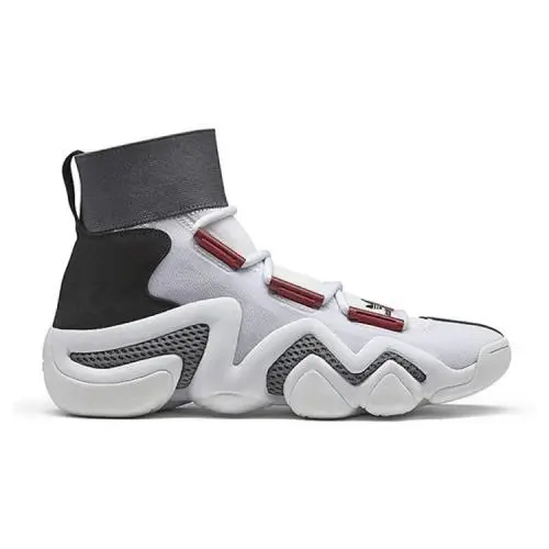 Adidas Crazy 8 A D `white Red Black` Men`s Athletic Shoes AC7737 - Black