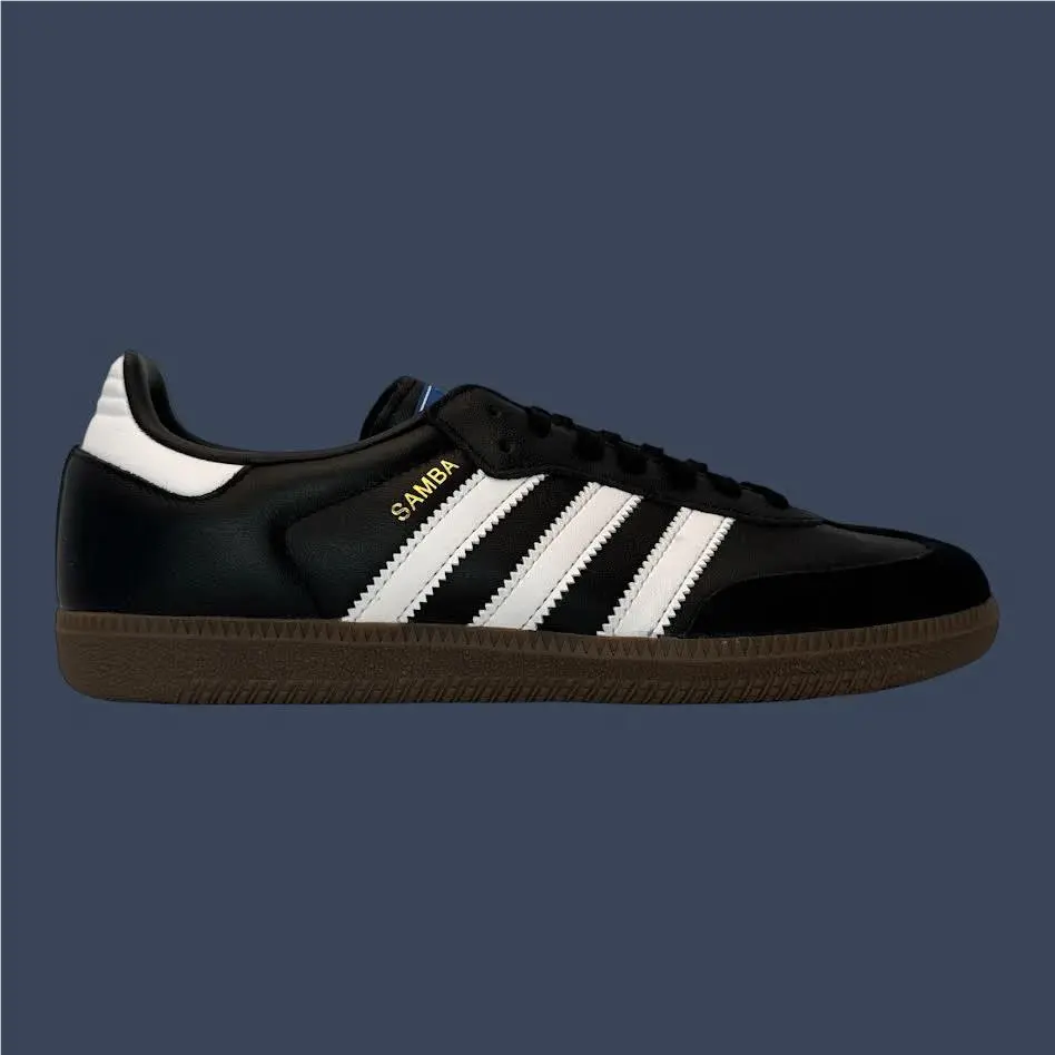 Adidas Samba OG J White/black/gum – IE3676