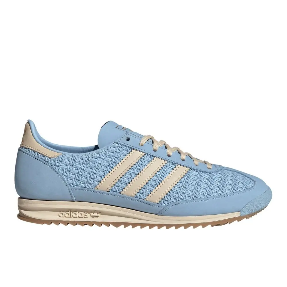 Adidas Sl 72 Og Lace Up Womens Blue Sneakers Casual Shoes JR4230