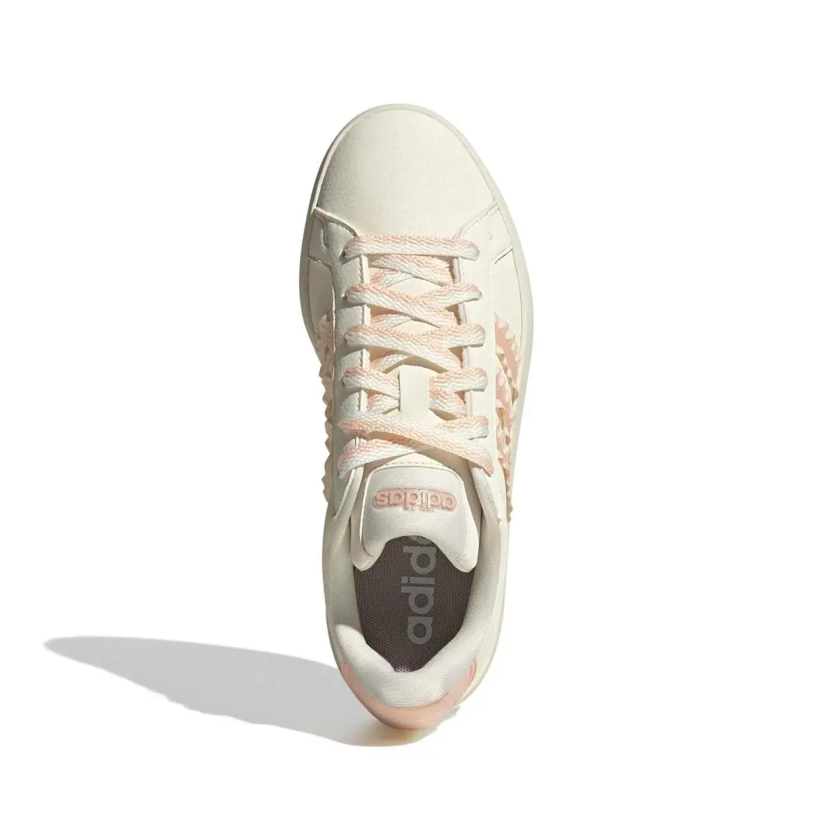 Adidas Unisex-kids Grand Court 3.0 White/blush Pink/gum 7 - Core White/Blush Pink/Gum