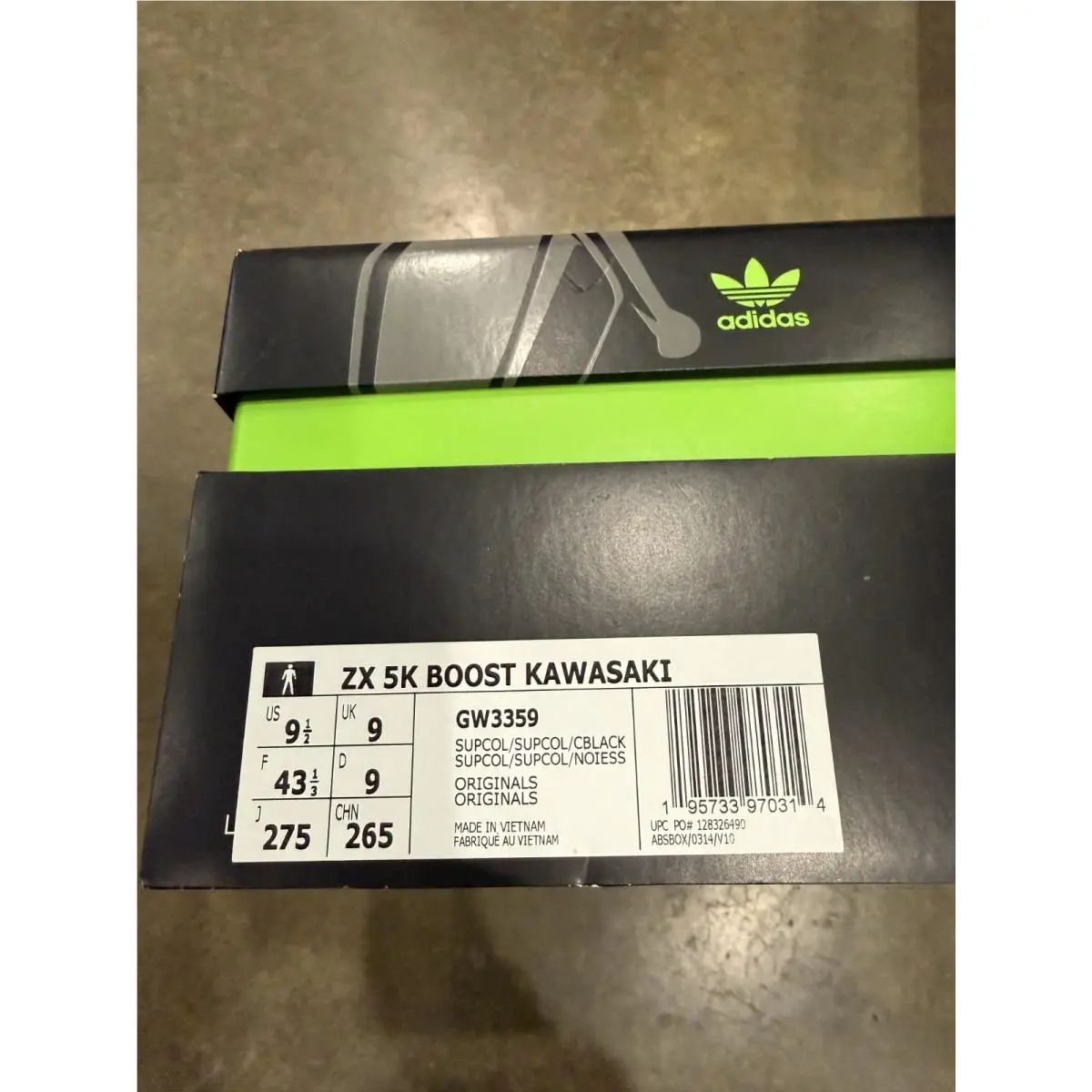 Adidas shoes - adidas ZX 5000 - GW3359 - Black 7
