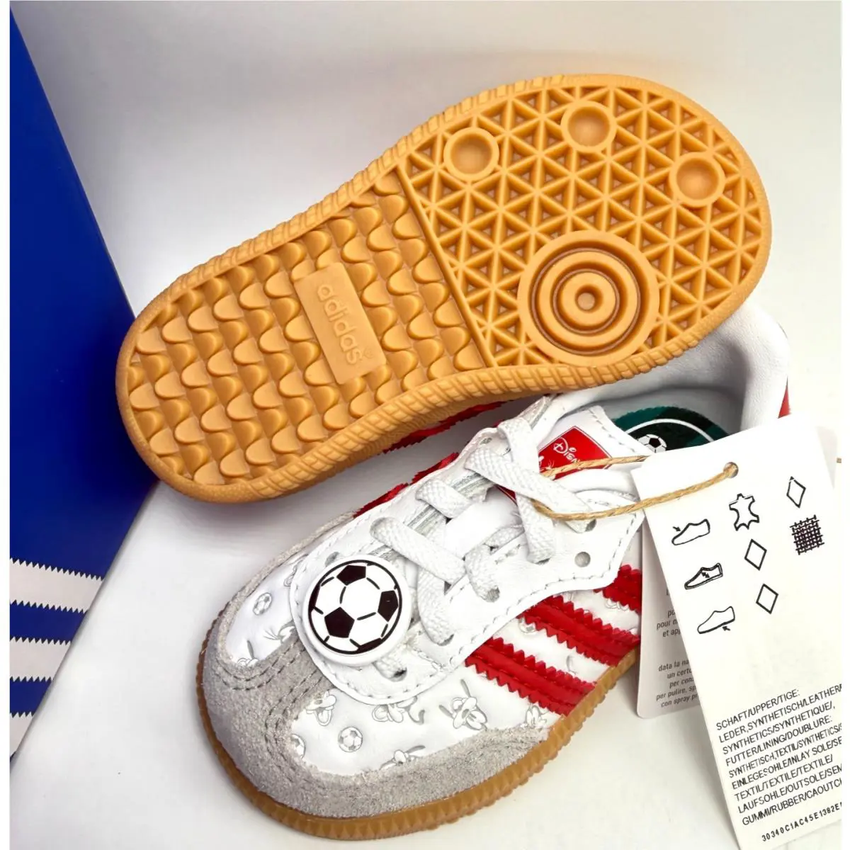 Adidas shoes - adidas Samba OG - Samba - Cloud White/Better Scarlet/Gum 6