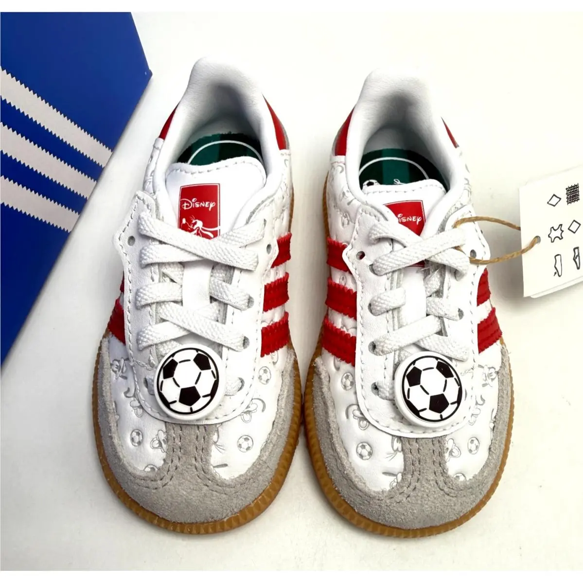 Adidas shoes - adidas Samba OG - Samba - Cloud White/Better Scarlet/Gum 8