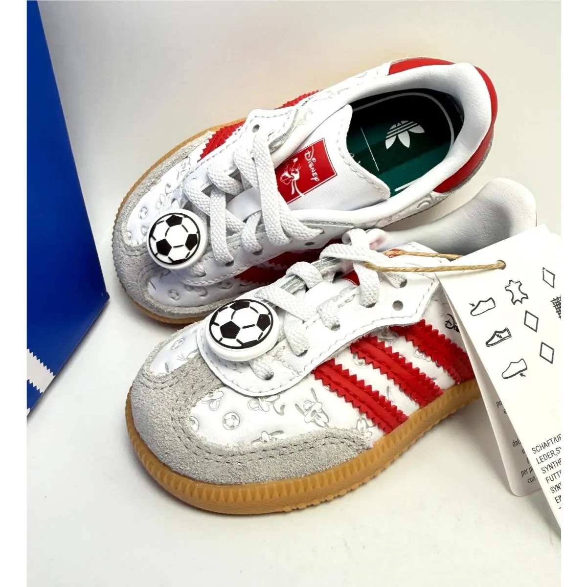 Adidas shoes - adidas Samba OG - Samba - Cloud White/Better Scarlet/Gum 13