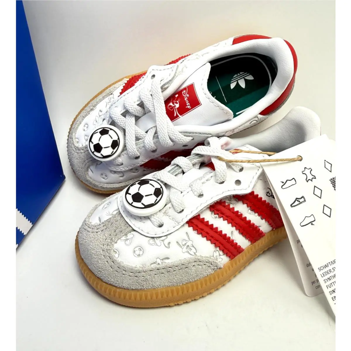 Adidas shoes - adidas Samba OG - Samba - Cloud White/Better Scarlet/Gum 13