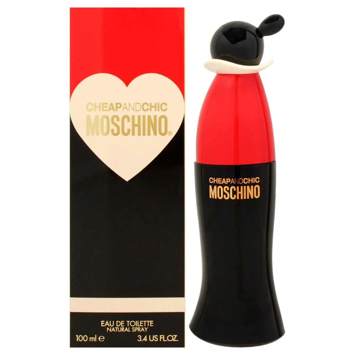 2 Pack and Chic by Moschino For Women - 3.4 oz Edt Spray