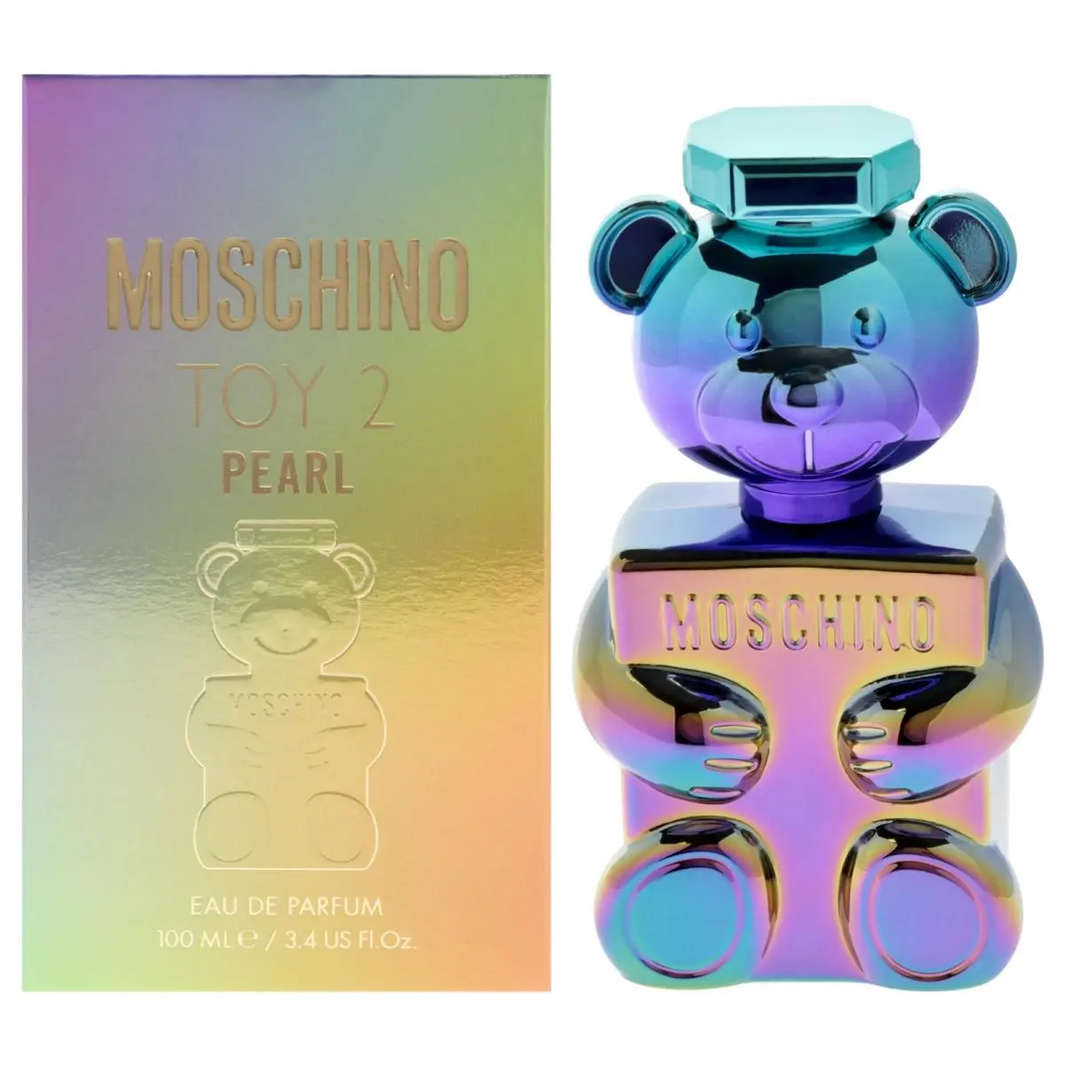 2 Pack Moschino Toy 2 Pearl by Moschino For Women - 3.4 oz Edp Spray