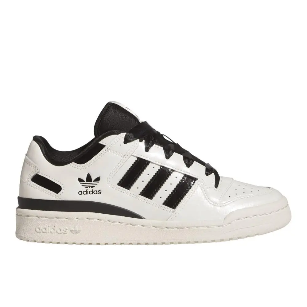 Adidas Forum Low Cl Lace Up Womens Off White Sneakers Casual Shoes JR0499