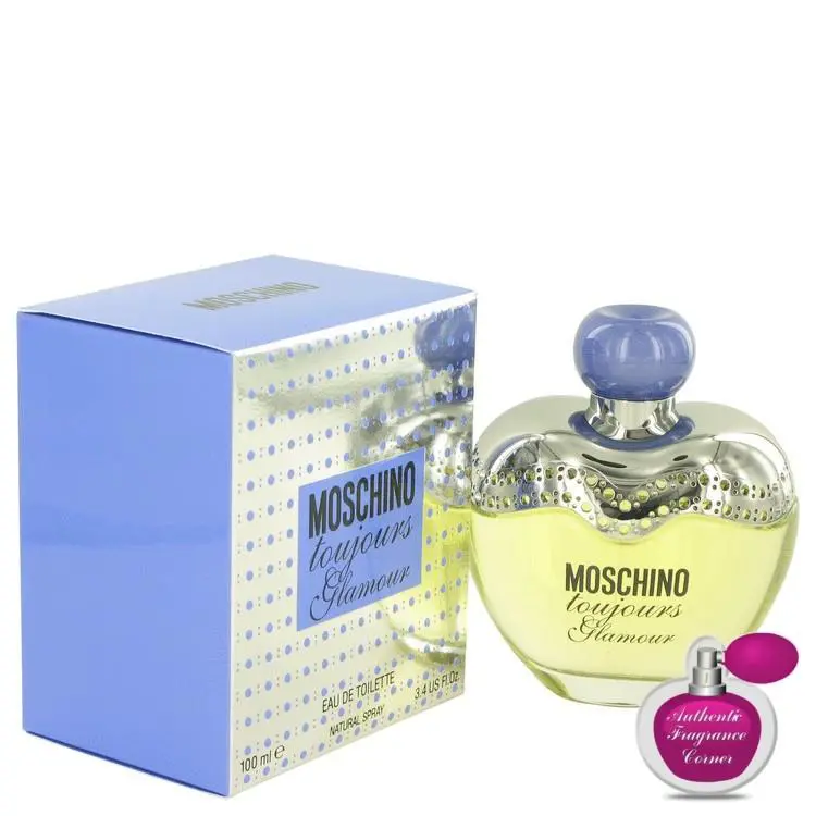 Toujours Glamour Moschino 3.4 oz 100 ml Edt Eau De Toilette Spray For Women