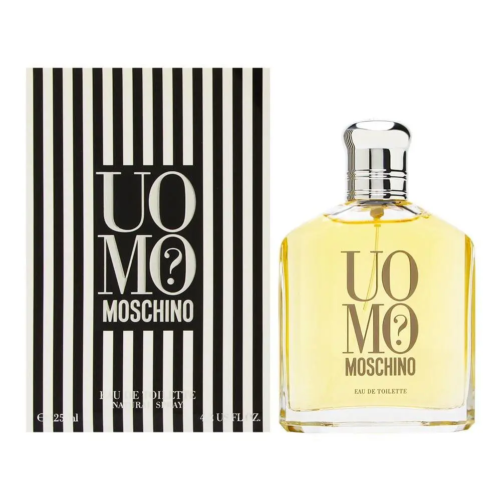 Uomo Moschino by Moschino For Men Eau de Toilette Spray 4.2 oz