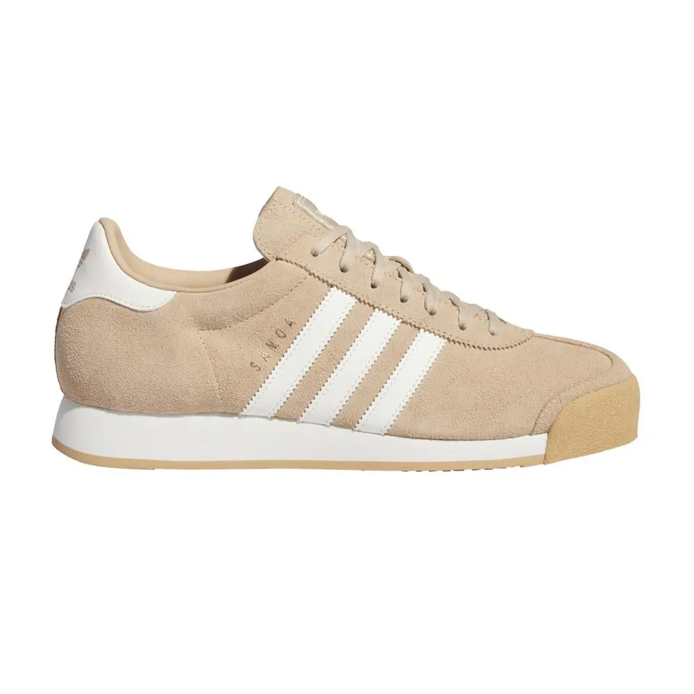 Adidas Samoa Lace Up Mens Beige Sneakers Casual Shoes JH9050 - Beige