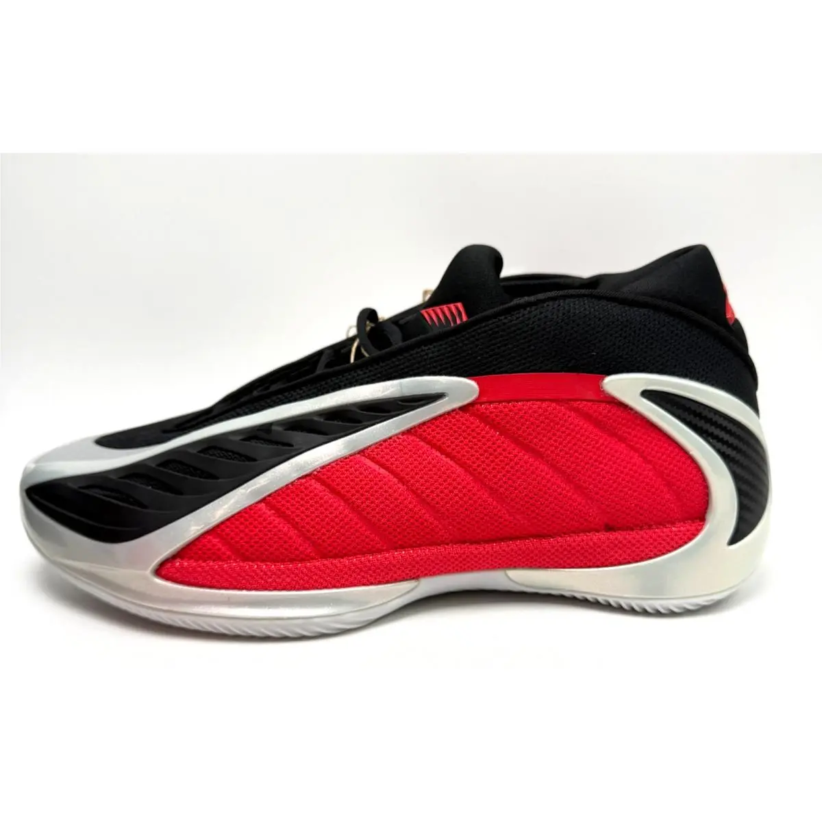 Adidas shoes - adidas Anthony Edwards 2 - Anthony Edwards - JQ9497 - Silver Metallic/Pure Ruby/Core Black 1