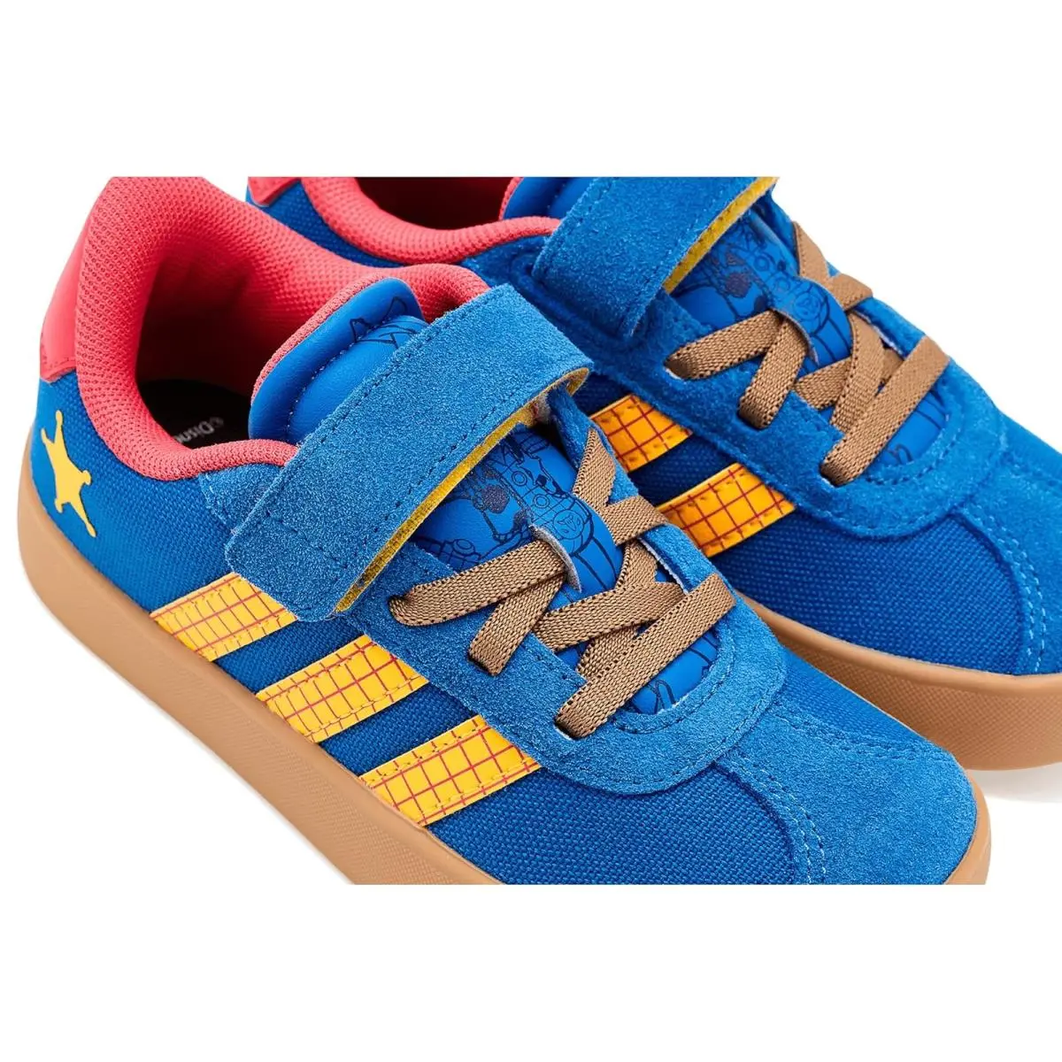 Adidas shoes - Bright Royal/Bold Gold/Semi Lucid Red 4