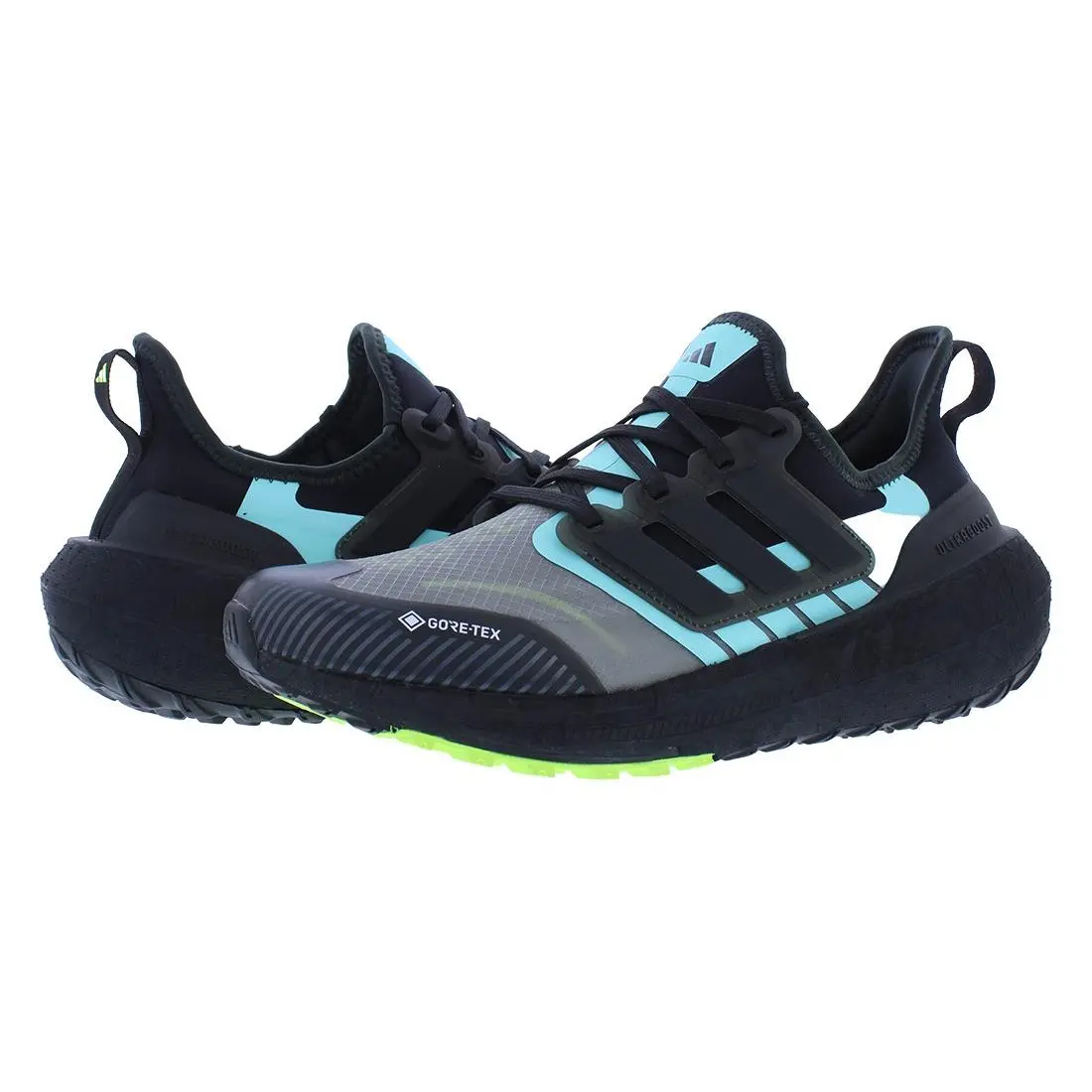 Adidas shoes - Core Black/Core Black/Flash Aqua, Main: Black 3
