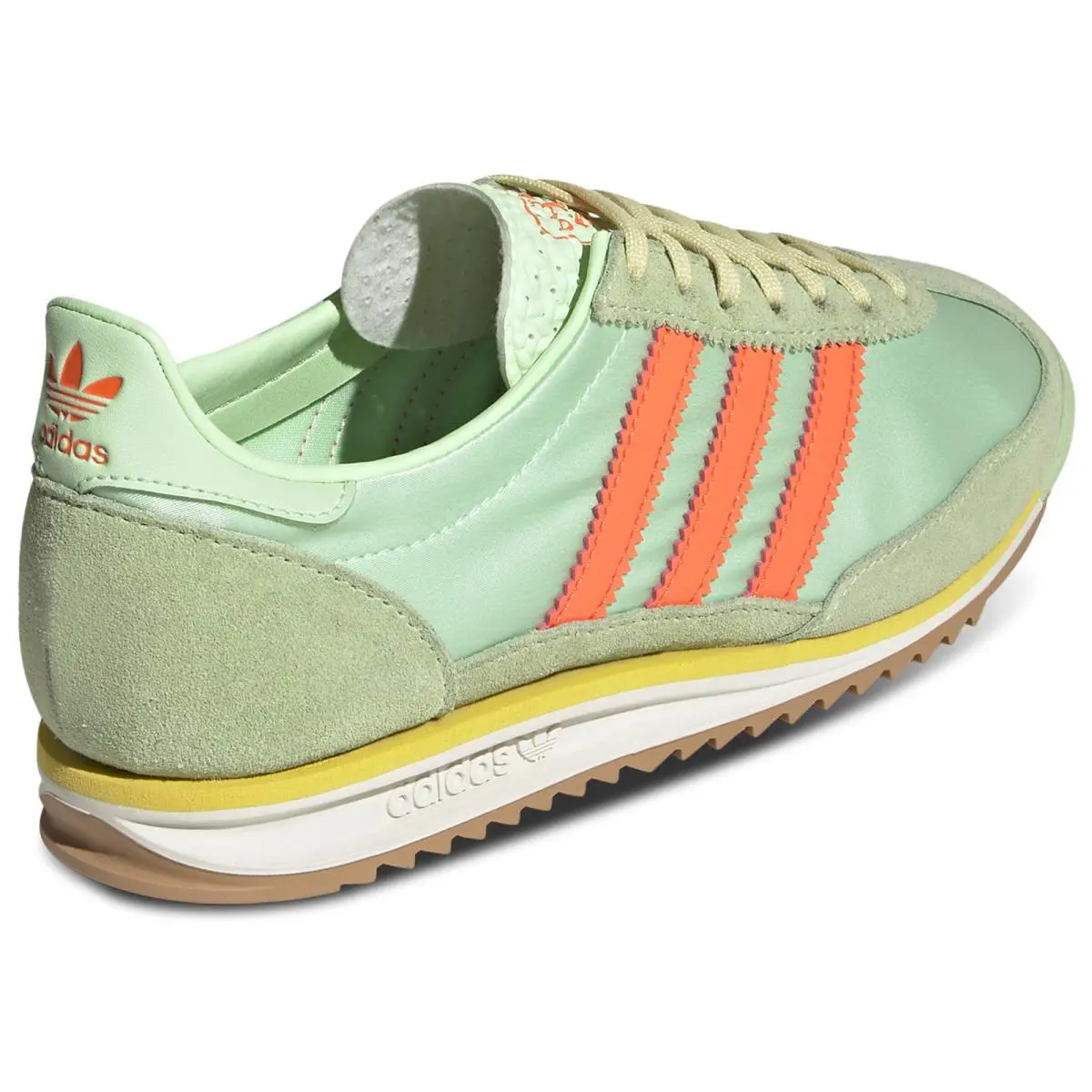 Adidas shoes - Semi Green Spark/Solar Orange/Off White 1