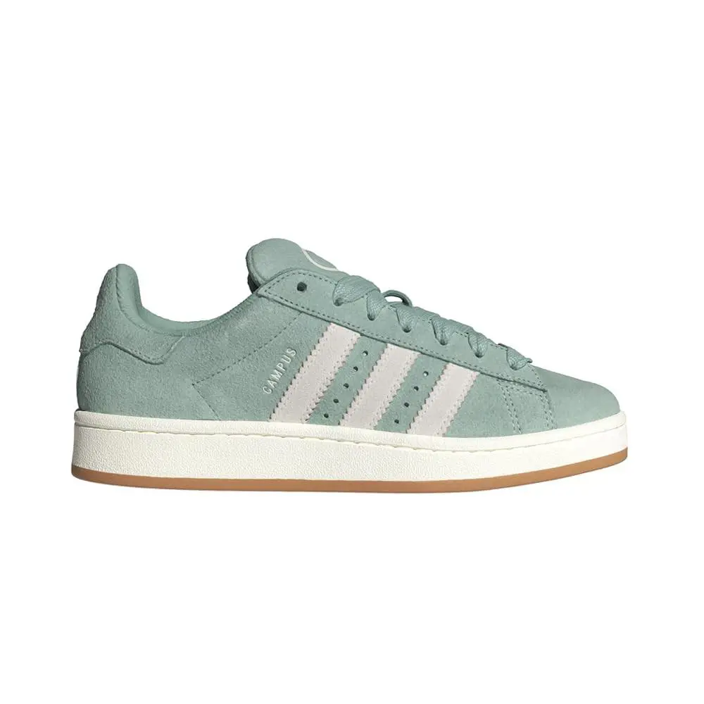 Adidas Campus 00s Womens Lifestyle Sneakers Suede and Rubber Design Green - Green