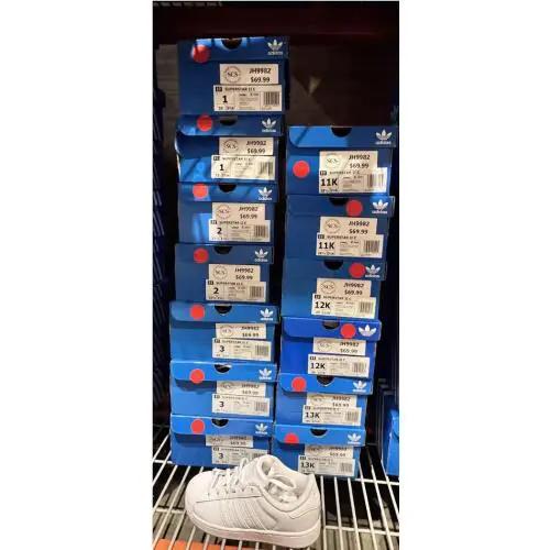 Adidas shoes - Adidas Superstar II C Triple White – JH9982 2