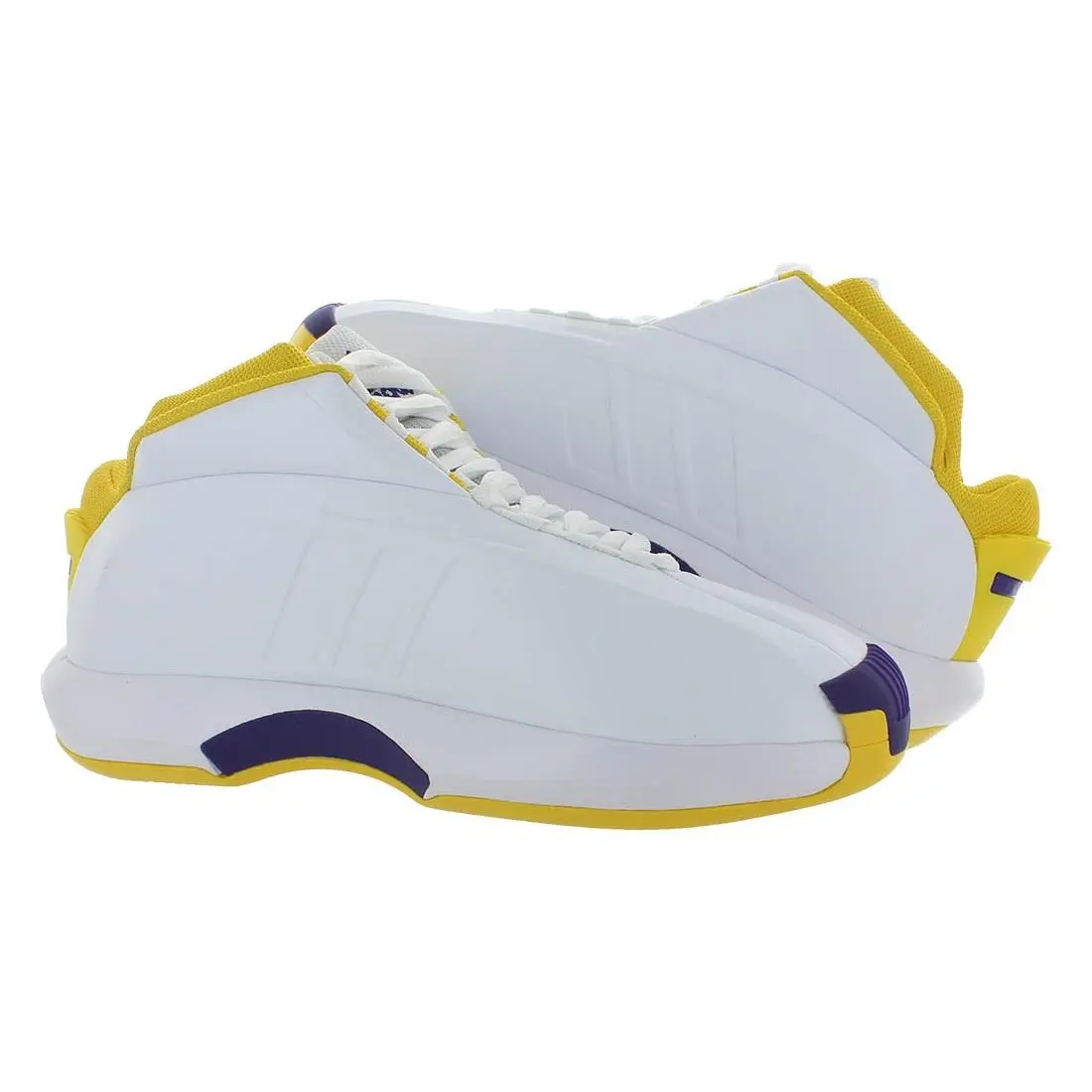 Adidas shoes - Footwear White/Bold Gold/Collegiate Purple, Main: White 5