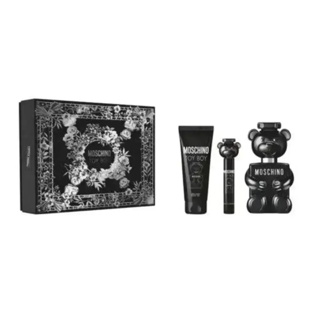 Set-moschino Toy Boy 3pc. Set 3.4 Edp Spr/ 3.4 Shower Gel / .33 Edp Spr