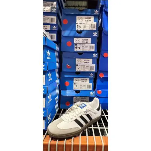 Adidas shoes - Adidas Samba OG W White/Black/Charcoal – IG9030 2