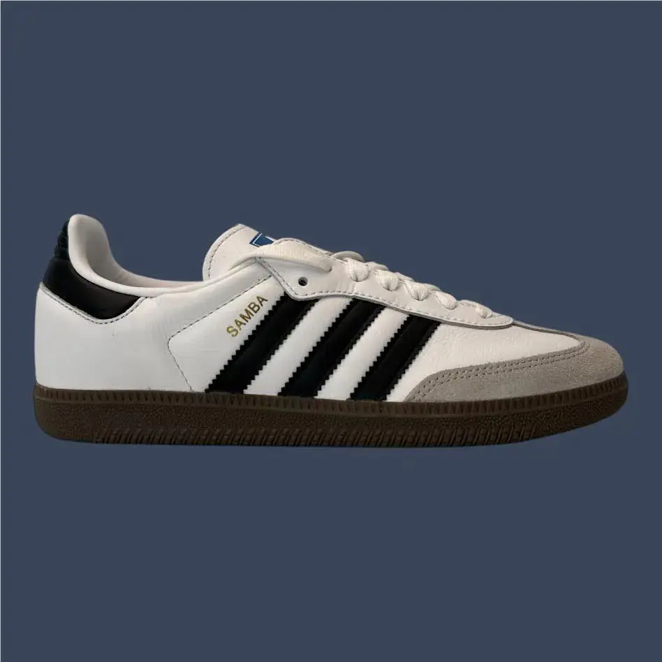 Adidas shoes - Adidas Samba OG W White/Black/Charcoal – IG9030 4