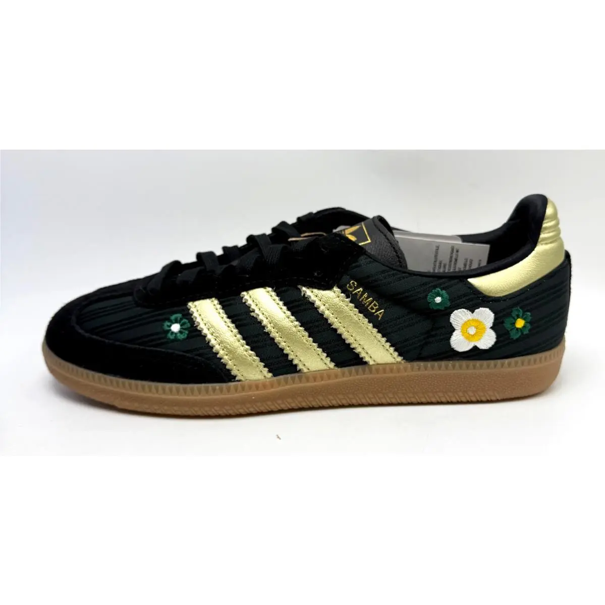 Adidas shoes - adidas Samba - Samba - IH1331 - Core Black/Gold Metallic/Gum 4 1