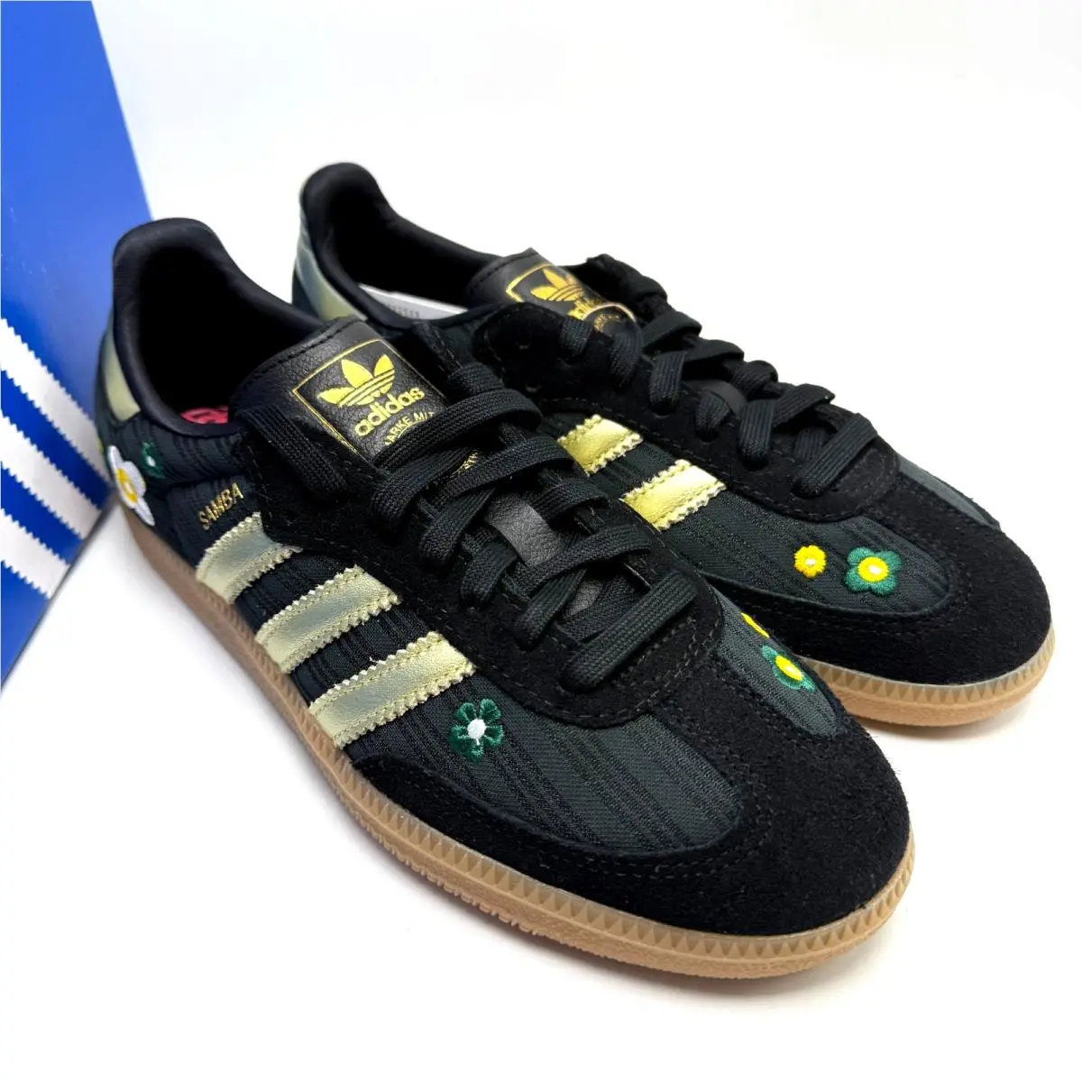 Adidas shoes - adidas Samba - Samba - IH1331 - Core Black/Gold Metallic/Gum 4 8