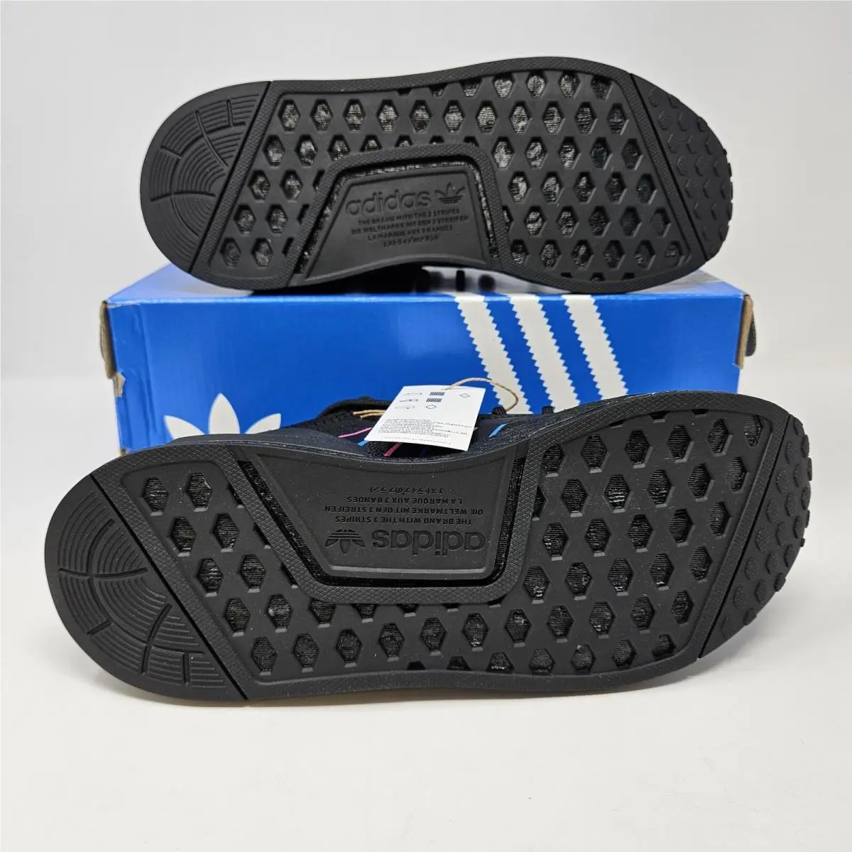 Adidas shoes - adidas NMD R1 V2 - NMD - IE7279 - Black / Blue / Magenta 1