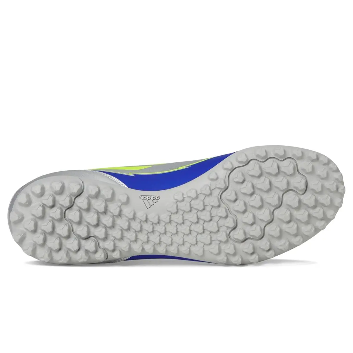 Adidas shoes - Silver Metallic/Solar Yellow/Lucid Blue 8