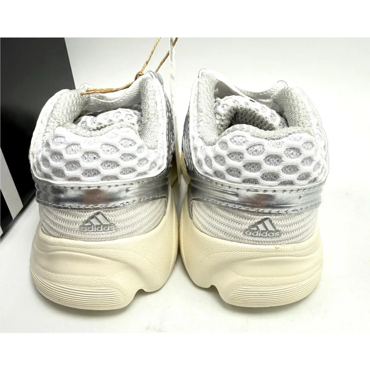 Adidas shoes - adidas Superstar 2 - Superstar - Cloud White / Silver Metallic / Grey One 3